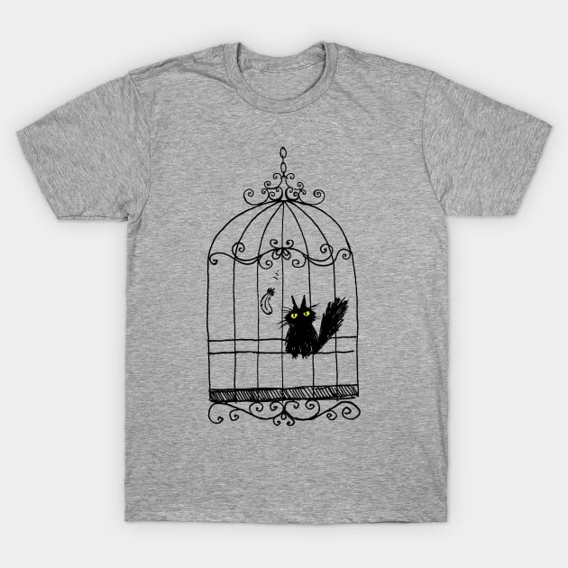 Vevekojotl in a cage T-Shirt by Ancsi